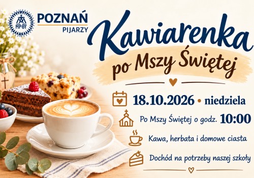 Kawiarenka po Mszy Świętej – 18 października