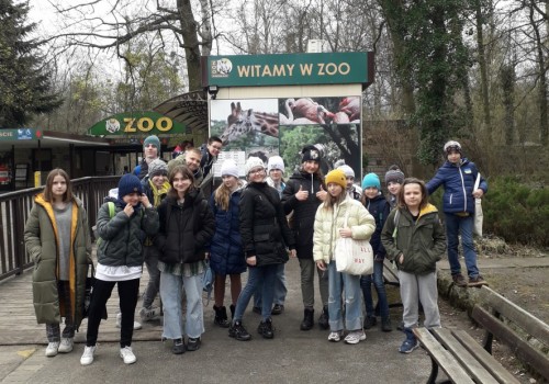 Klasa 6b pomaga w zoo