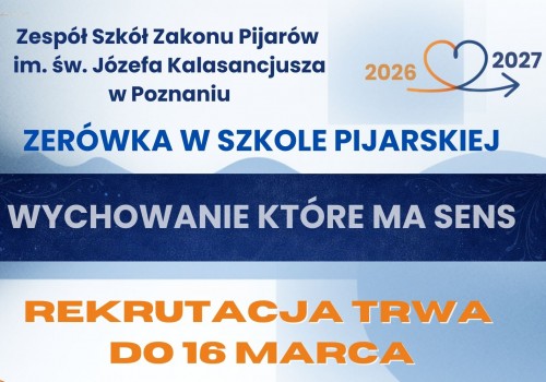 Rekrutacja do zerówek trwa do 16 marca
