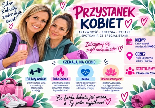Przystanek Kobiet zaprasza na zajęcia fitness